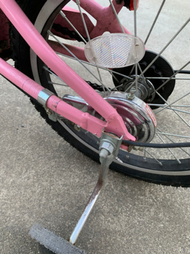 交渉決まりました!子供自転車 16インチ 補助輪 スタンド付き おまけで