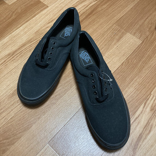 新品VANS ERAオールブラックV95黒スニーカー29cmスケ...