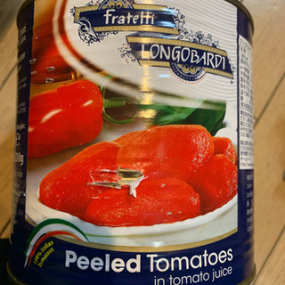 【ネット決済】【未開封】皮むきホールトマト缶  2550g