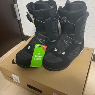 【美品・ほぼ未使用】HEAD スノーボードブーツ25.5cm ユニセックス HEAD スノーボードブーツ ダイヤルタイプ 25.5cm