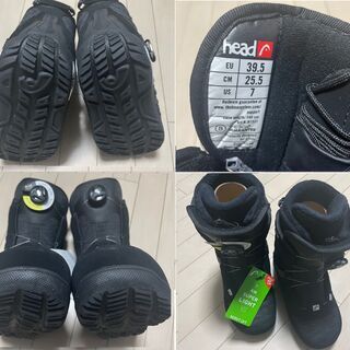 HEAD スノーボードブーツ ダイヤルタイプ 25.5cm