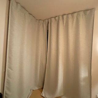 【ネット決済】IKEA 145×250cm 大きめカーテン