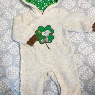 Size80 Usj Snoopyのもこもこカバーオール ゆうママ 岡山のベビー用品 ベビー服 の中古あげます 譲ります ジモティーで不用品の処分