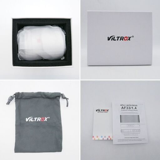 【新品同様】VILTROX 単焦点レンズ EF-M 33mm f1.4 STM AF