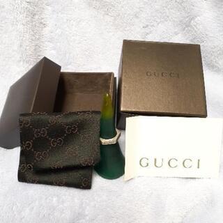 GUCCI/グッチ◇ヘキサゴンリング 六角形◇ショップカード本物