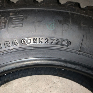 売約)ブリジストン 145R126PR ブロックタイヤ 新品 4本セット