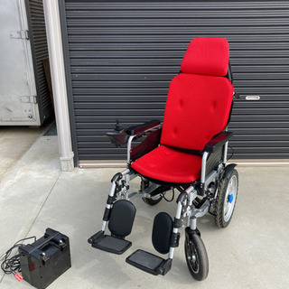 リクライニング　電動車椅子