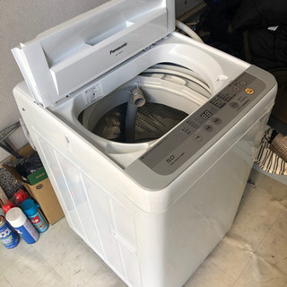 【ネット決済・配送可】配達可能！　全自動洗濯機