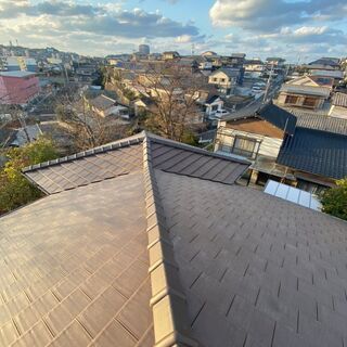 屋根の雨漏り・劣化・・補修葺き替えいたします。 − 福岡県