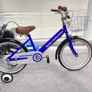 【ネット決済】新品　18インチ　子供用自転車VO18KB 保証付...
