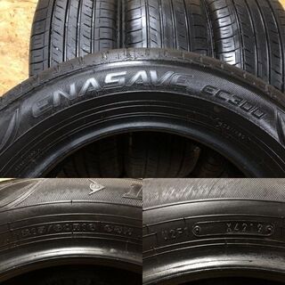 DUNLOP ENASAVE EC300 215/60R16 16インチ 夏タイヤ 4本 2019年製 CX-3 エスティマ オデッセイ ヴェゼル等 (MTF71) クレジットカード QR決済可能 - 売ります・あげます