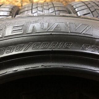 GOODYEAR ICENAVI 6 235/50R18 18インチ スタッドレス 4本 アルファード ヴェルファイア レクサスLS audi Q3 BMW X3等　(VTB360) クレジットカード QR決済可能