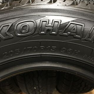 新品 YOKOHAMA GEOLANDAR H/T-S 205/70R15 15インチ 夏タイヤ 4本 2017年製