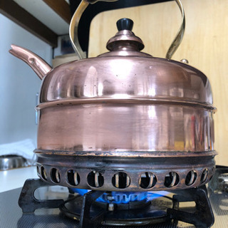 お値下げ　アンティーク　ケトル　銅 やかん