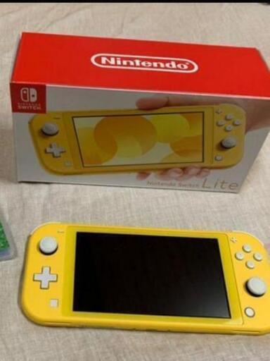 美品NintendoSwitchLight イエロー