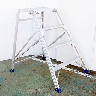 山口)下松市より 折りたたみ作業台 ピカコーポレイション アルミ合金製 