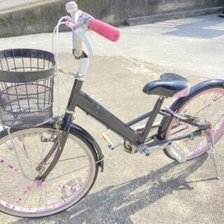 (*^▽^)/♡子供用自転車♡20インチ★ブラック・ピンク*☆♪
