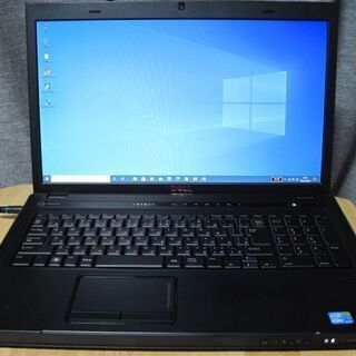 DELL VOSTRO3700　17.3インチ i5-M460-2.53GHz-8G-240SSD（新古品）-ＤＶＤ-ＲＷ傷有り DELL VOSTRO3700 17.3インチ i5-M460-2.53GHz-8G-240SSD（新古品