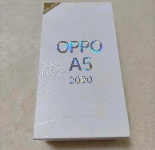 美品(1ヶ月未満使用)  OPPO A5 2020 ブルー 本体