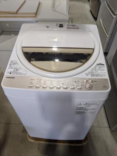 TOSHIBA　6.0kg 全自動洗濯機　AW-6G3 2016年製