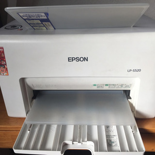 引取り限定 EPSON レーザープリンターLP-S520(新し目...