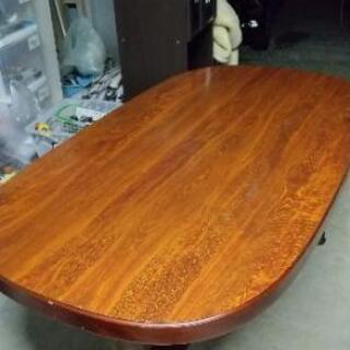 【中古品】大型木製ダイニングテーブル