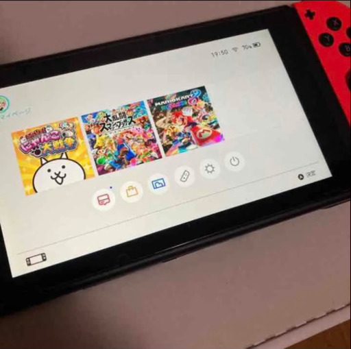 「最終値下げしました。Nintendo Switch 本体 カセット3本、有線コントローラー」