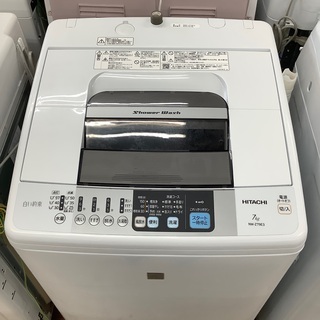 安心の6か月保証！HITACHI（ヒタチ）の全自動洗濯機です！