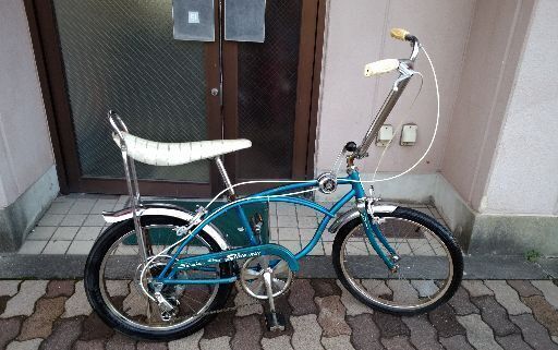 [ビンテージ]Schwinn(シュイン)20吋 スティングレイ 外装5段/ブルー