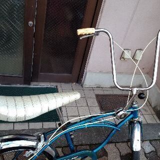 ビンテージ]Schwinn(シュイン)20吋 スティングレイ 外装5段/ブルー