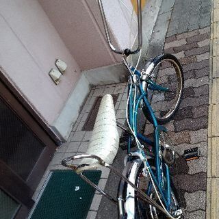 ビンテージ]Schwinn(シュイン)20吋 スティングレイ 外装5段/ブルー