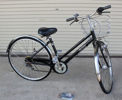 BAA  27インチ　6段変速　通学　通勤用自転車　引取り可：田川市