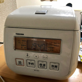 TOSHIBA炊飯器 RC-55H 3合炊き
