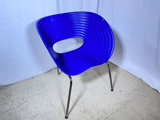 vitra ヴィトラ Tom Vac トムバック チェア ブルー 青 ロン・アラッド 中古品③