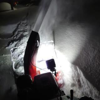 除雪機 HS870 電動ｽｲﾝｸﾞ ｻｲﾄﾞｶｯﾀｰ LED作業灯