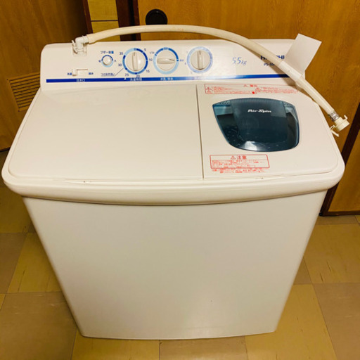 日立あおぞらニ槽式洗濯機5.5kg 2019型