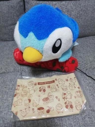 ポケットモンスター ポケモンくつろぎタイムめちゃでかポッチャマぬいぐるみ ミスドポケモンバッグ あゆら 朝里のおもちゃ ぬいぐるみ の中古あげます 譲ります ジモティーで不用品の処分