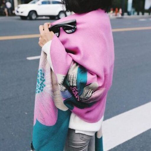 大判 ストール 花柄 リバーシブル ピンク りんご 亀戸の小物 ストール の中古 古着あげます 譲ります ジモティーで不用品の処分