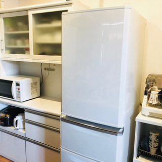 三菱 冷蔵庫 370L 白⭐︎ - 家電 