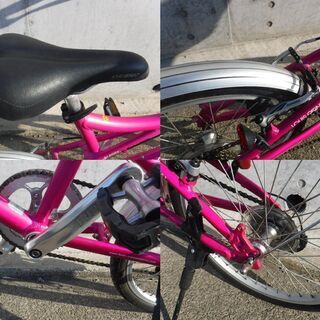 折りたたみ自転車 ルイガノのmv1 折りたたみ自転車 中古自転車 329