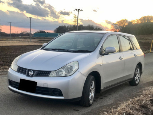 日産ウイングロード 10万キロ Bカメラ付き ナビ付き 内装外装綺麗 坂東カーズ 坂東のその他の中古車 ジモティー