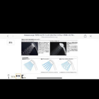 TOTO シャワーヘッド　節水　シャワー