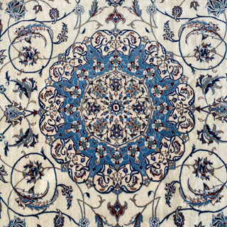 ナイン産 6LA ペルシャ絨毯 244×157cm