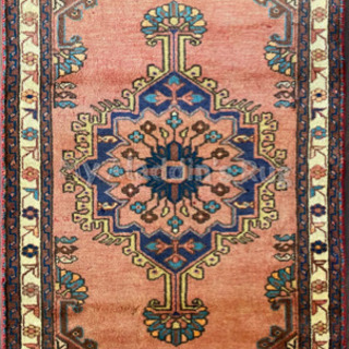 ヴィンテージ ハマダン産 ペルシャ絨毯 121×74cm