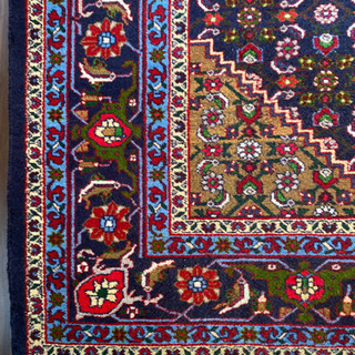 セネ産 ペルシャ絨毯 294×201cm