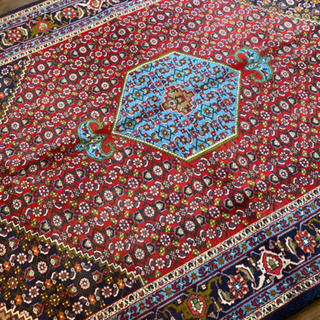 セネ産 ペルシャ絨毯 294×201cm