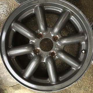 ブラックレーシング　14インチ　pcd100. 6jj40