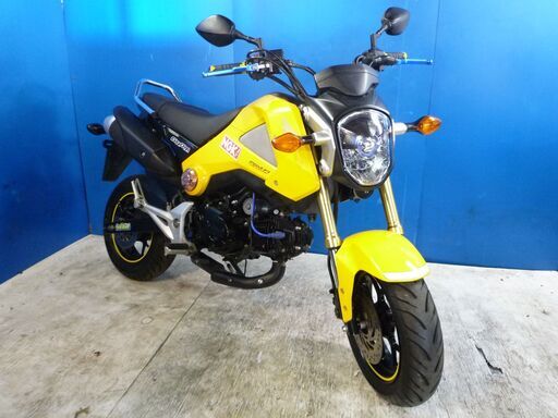 HONDA グロム 黄 格安配送キャンペーン 期間限定 諸経費０円 始動確認済み 自賠責保険加入で乗れます 即納車有り 激安 横浜 都筑