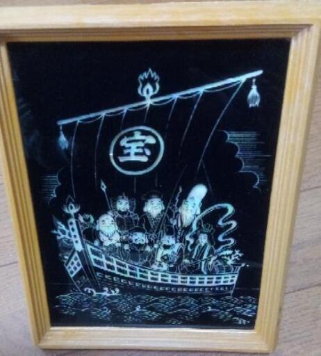激安❗美品❗最高級❢幸運アップ❢凄く綺麗な螺細細工の七福神の置物❢