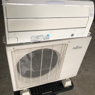 富士通 エアコン 単相200V 大型 14畳目安 冷房4.0kw 暖房5.0kw リモコン付 AS-S401KS2
